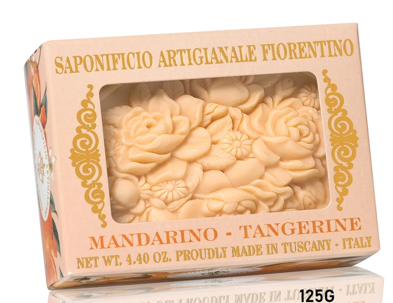 Saponificio Artigianale Fiorentino Mandarino Tangerine 125 g — Sapone Solido Naturale