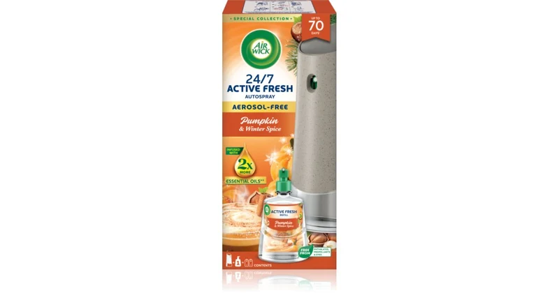 Air Wick Active Fresh Pumpkin Spice Everything Nice Deodorante Automatico 228 ml — Deodorante