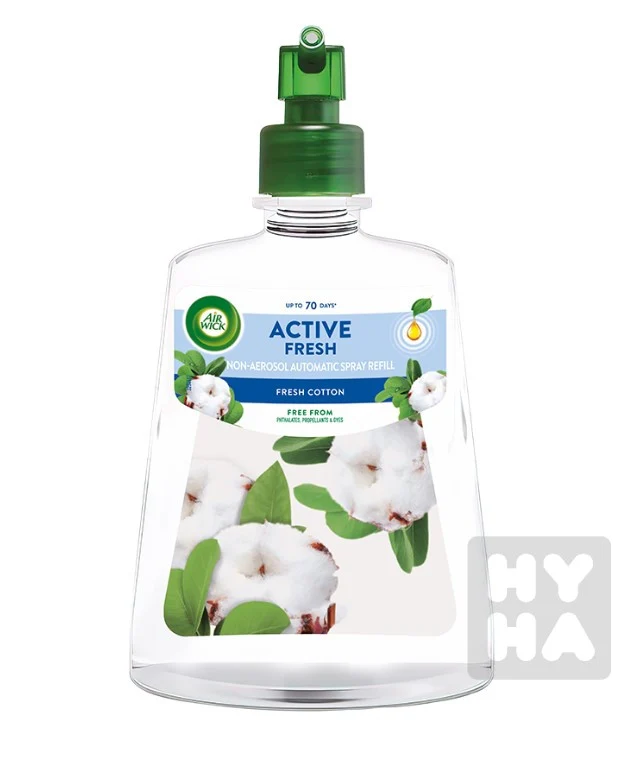 Air Wick Active Fresh Fresh Cotton 228 ml — Deodorante Ricarica