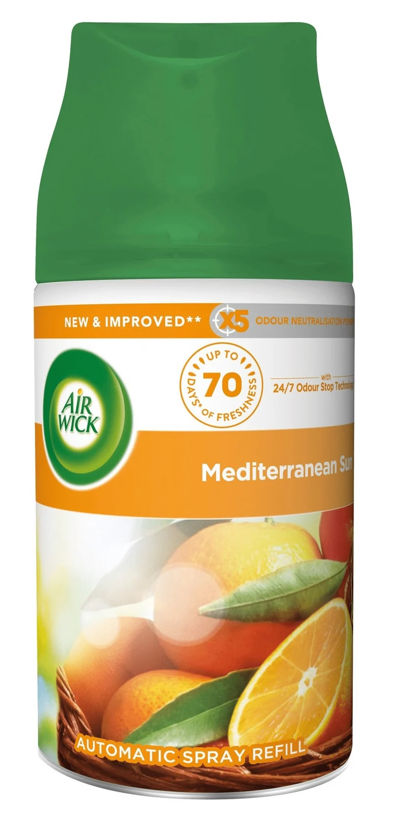 Air Wick Freshmatic Mediterranean Sun Ricarica 250 ml — Ricarica deodorante