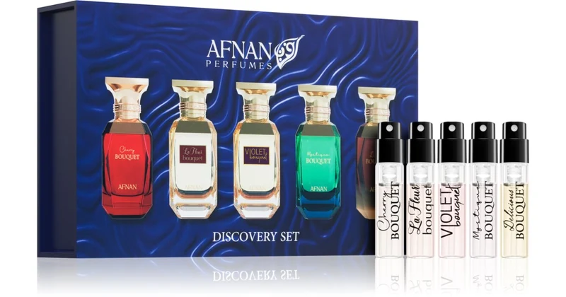 Afnan Bouquet Collection Donna 5×2 ml — Set eau de parfum