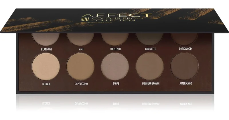 Affect Color Brow Collection 10× 2 g — Palette Sopracciglia