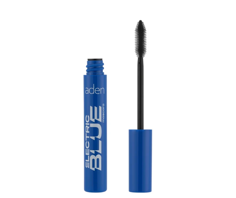 Aden Cosmetics Electric Blue Mascara Blue 9,5 ml — Mascara