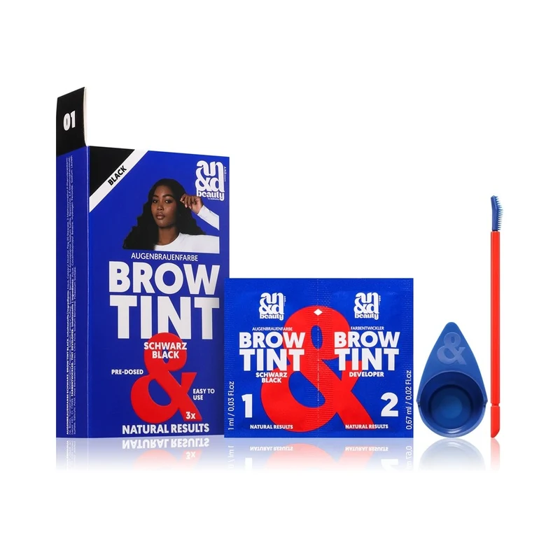 A.N.D. Beauty Brow Tinta Sopracciglia Black 5 ml — Tintura sopracciglia