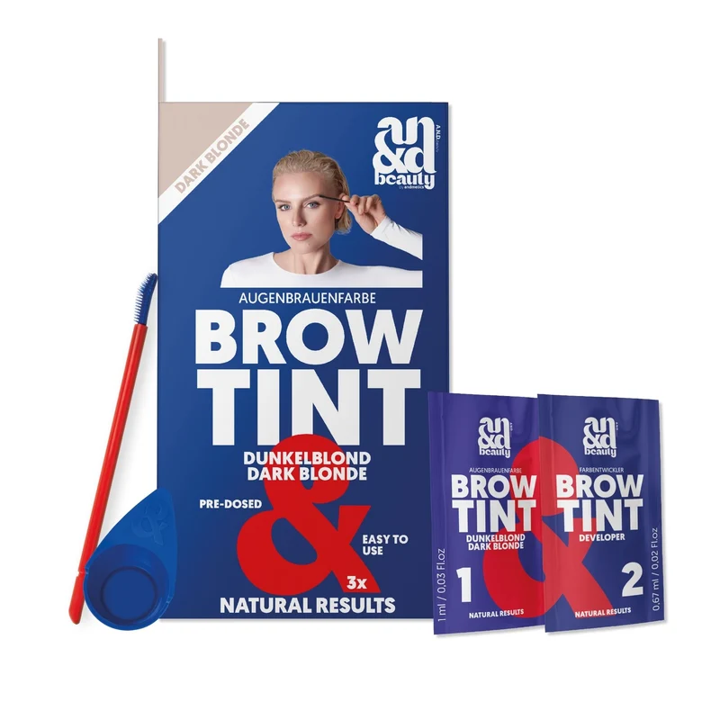 A.N.D. Beauty Brow Tinta Sopracciglia Dark Blonde 5 ml — Tintura sopracciglia