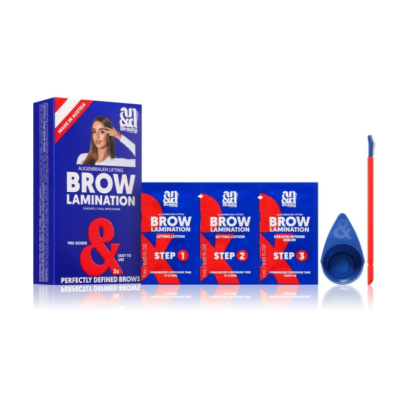 A.N.D. Beauty Brow Lamination Kit — Kit laminazione sopracciglia