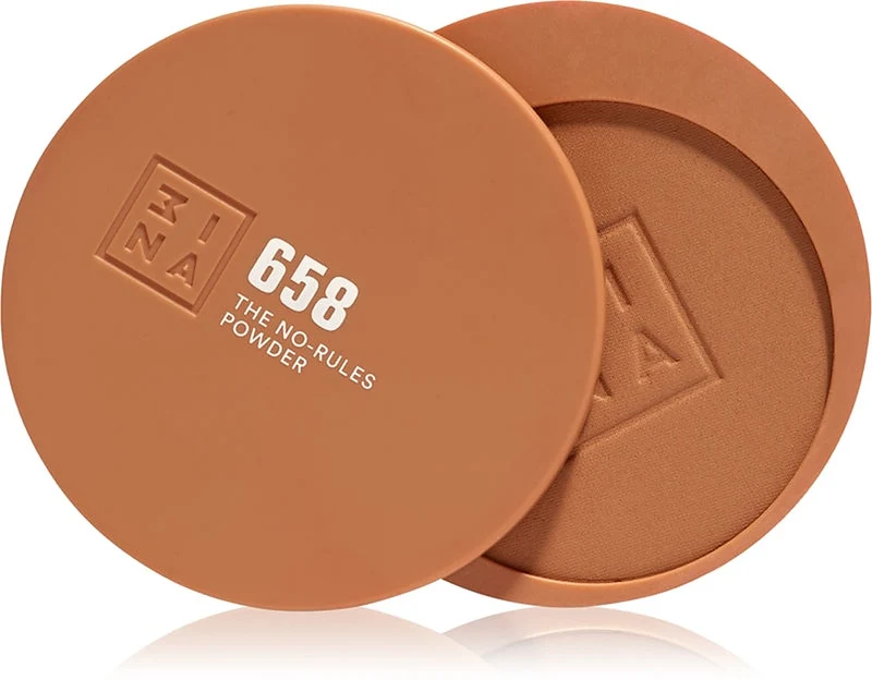 3INA The No-Rules Powder 658 Warm Honey Beige 8 g — Bronzer Multifunzione