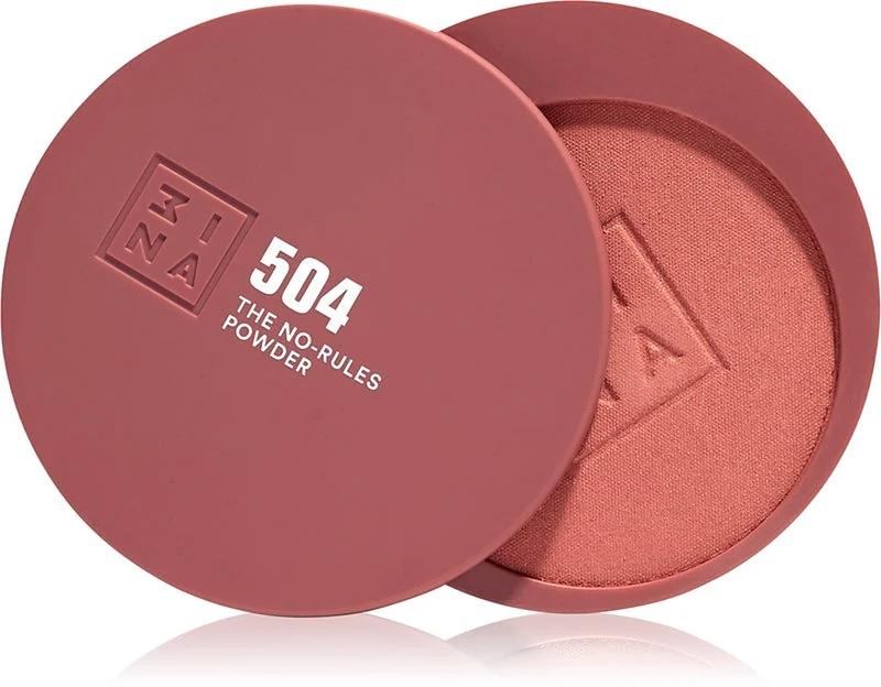 3ina The No-Rules Powder 504 Classic Nude Shimmer 8 g — Cipria Multifunzione