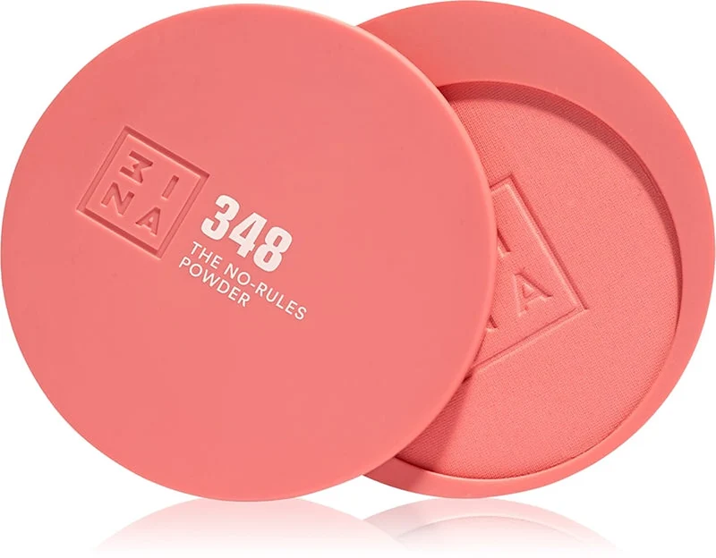 3ina The No-Rules Powder 348 Flamingo Pink Matte 8 g — Cipria Multifunzione