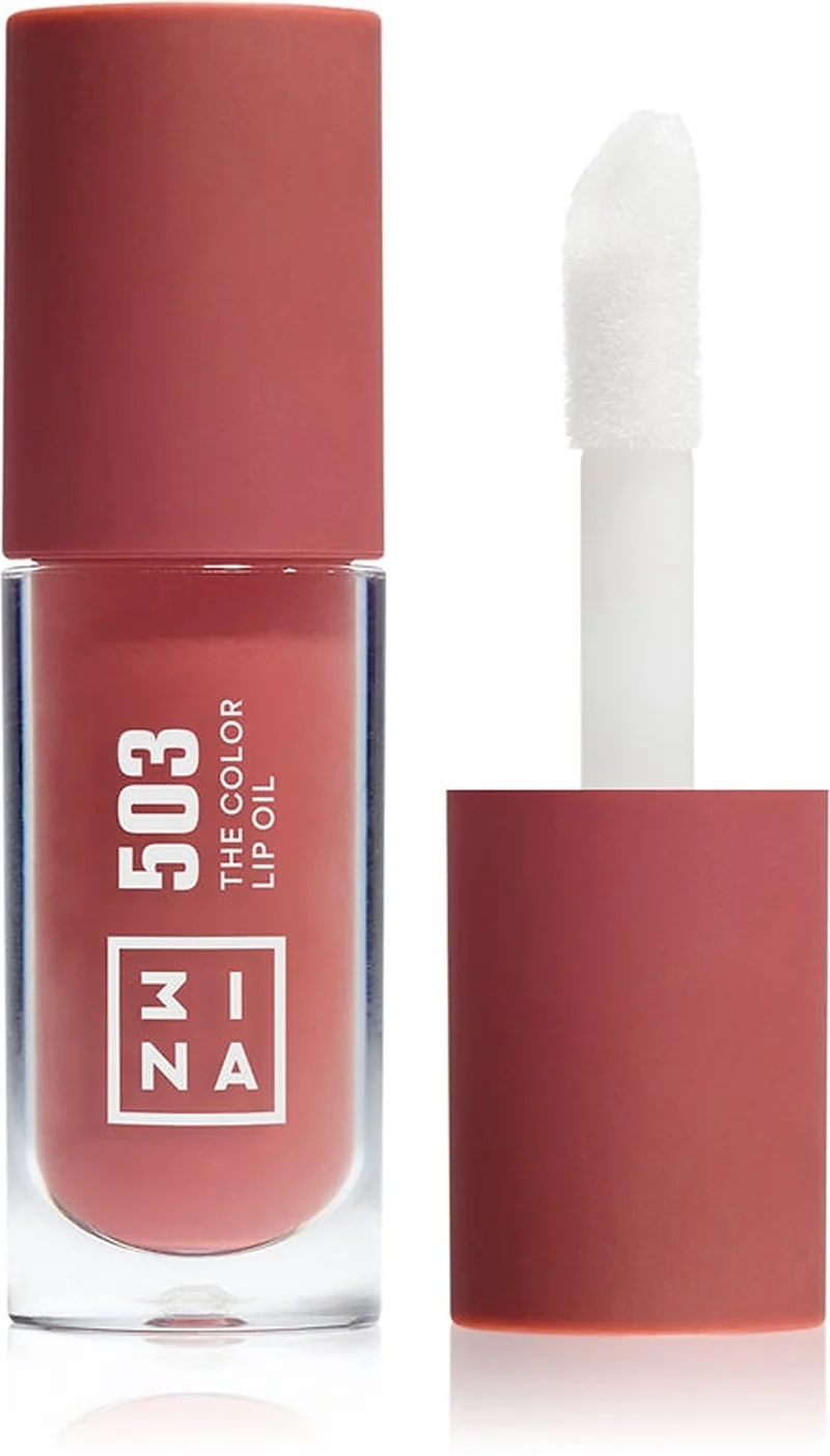 3ina The Color Olio Idratante Labbra 503 Medium Nude Pink Sheer 4 ml — Olio labbra colorato