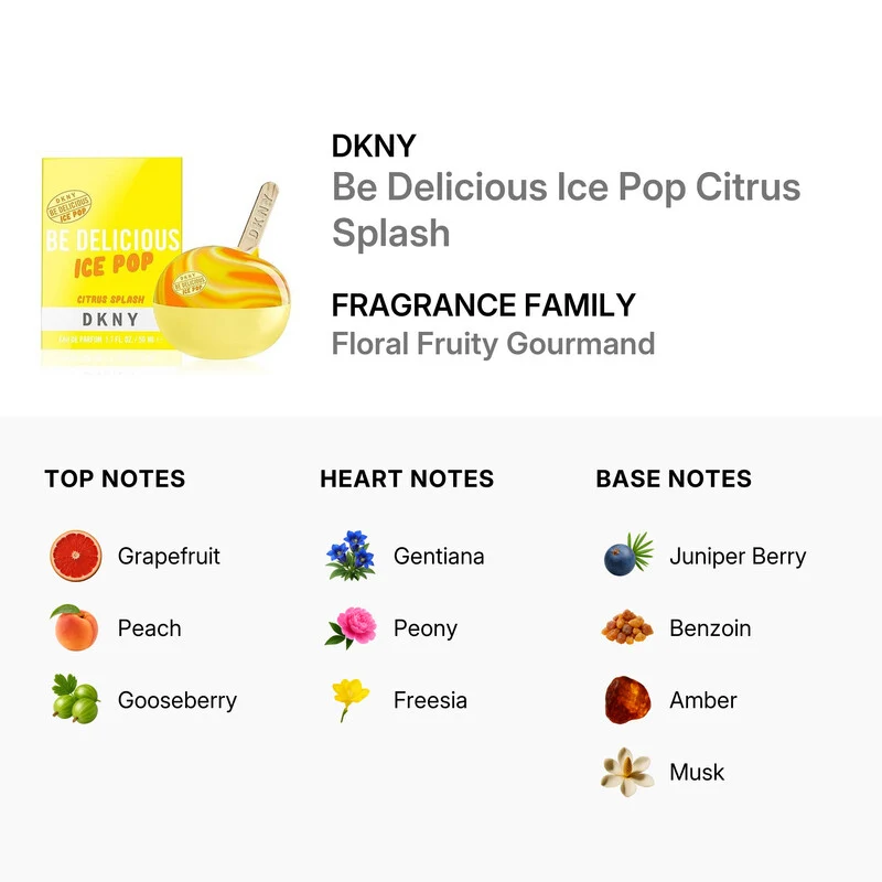 Dkny Be Delicious Ice Pop Citrus Splash Edp 50 ml — Eau de Parfum Donna