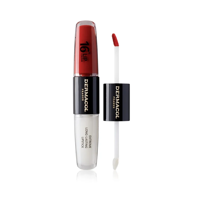 Dermacol Colore E Lucidalabbra Bifasico 16H Tonalità 34 4 + 4 ml — Rossetto liquido