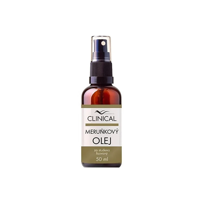 Clinical Olio Di Albicocca Spremuto A Freddo 50 ml — Olio corpo