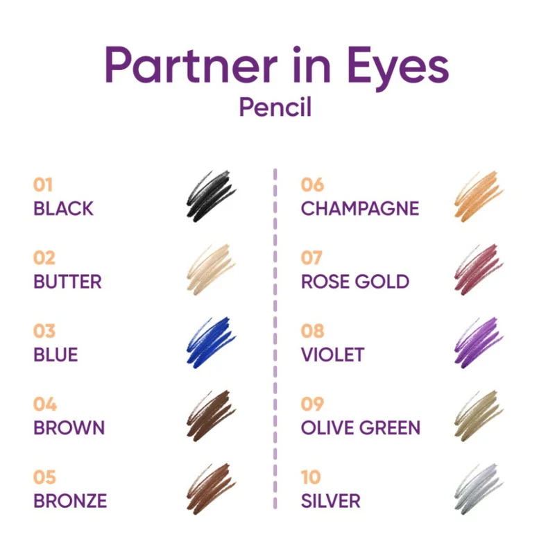 Nejha Partner 04 Brown 1,2 g — Matita Occhi Waterproof