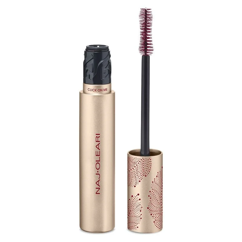 Naj Oleari Click On Me Extra Volume Mascara 01 Borgogna — Mascara