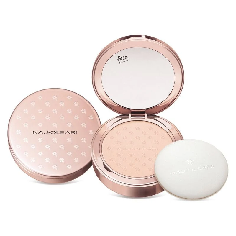 Naj·Oleari Skin Caress Pressed Powder 00 Sand Rose 9,5 g — Cipria Compatta