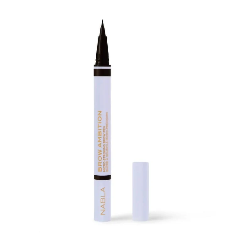Nabla Brow Ambition Micro-Stroking Brow Pen Nero Marrone 0,44 ml — Sopracciglia