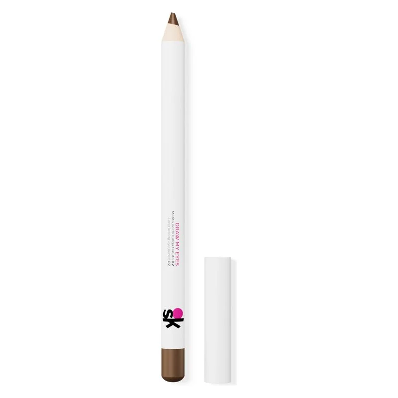 Overskin Draw My Eyes Matita Occhi 02 Palissandro Marrone — Matita occhi