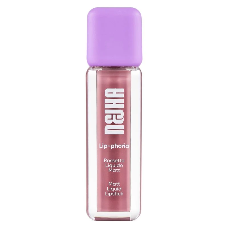Nejha Lip-Phoria Rossetto Liquido Matt 02 Pink Nude 4,5 ml — Rossetto