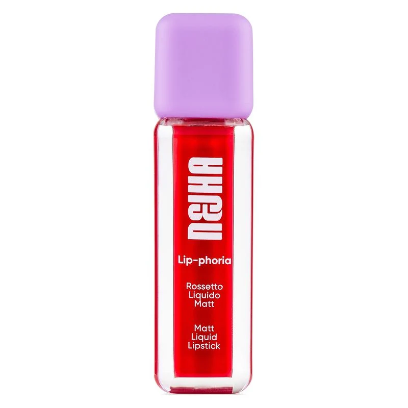 Nejha Lip-Phoria Rossetto Liquido Matt 10 Royal Red 4,5 ml — Rossetto