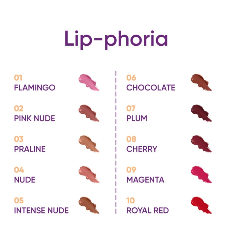 Nejha Lip-Phoria Rossetto Liquido Matt 04 Nude 4,5 ml — Rossetto