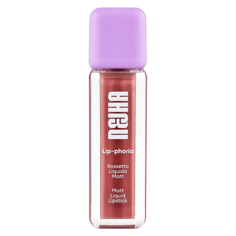 Nejha Lip-Phoria Rossetto Liquido Matt 05 Intense Nude 4,5 ml — Rossetto