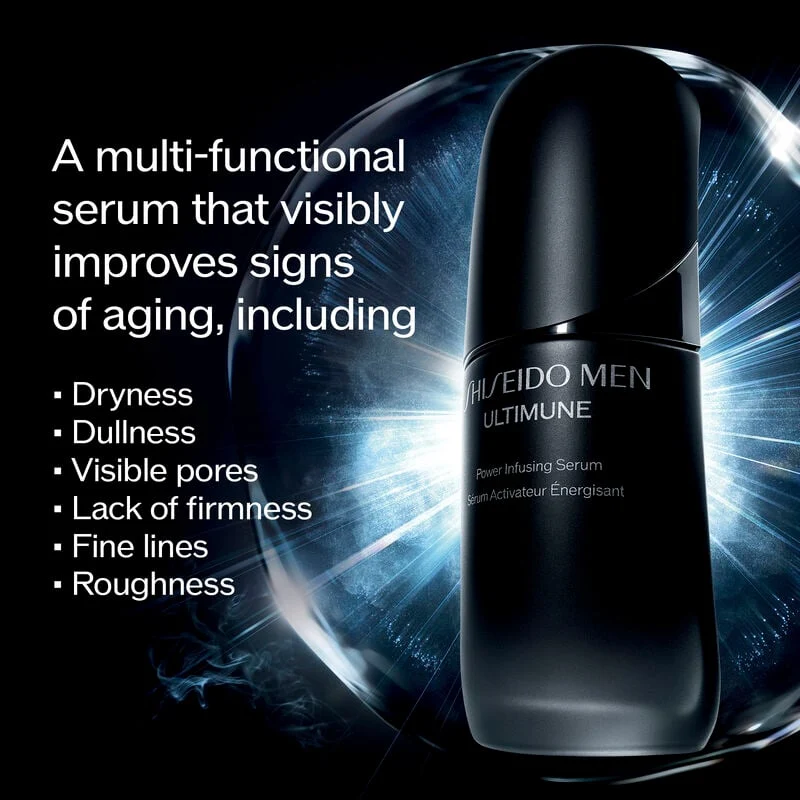Shiseido Men Ultimune Power Infusing Siero 50 ml — Siero viso