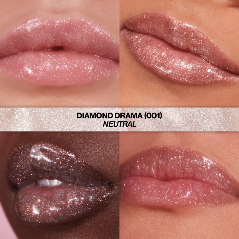 Revlon Super Lustrous Glimmer Gloss 001 Diamon Drama 3,8 ml — Lucidalabbra