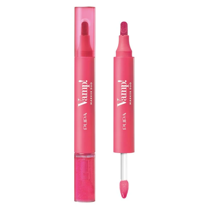 Pupa Vamp! Marker Duo 006 Dragon Fruit 4 ml — Colore labbra