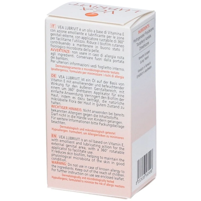 Vea Lubrivit Olio Lubrificante 20 ml — Olio