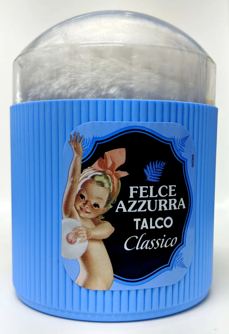 Felce Azzurra Talco Classico Barattolo 250 gr Con Piumino — Talco