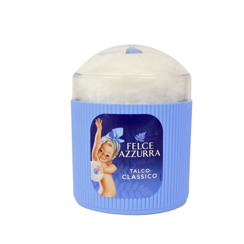Felce Azzurra Talco Classico Barattolo 250 gr Con Piumino — Talco