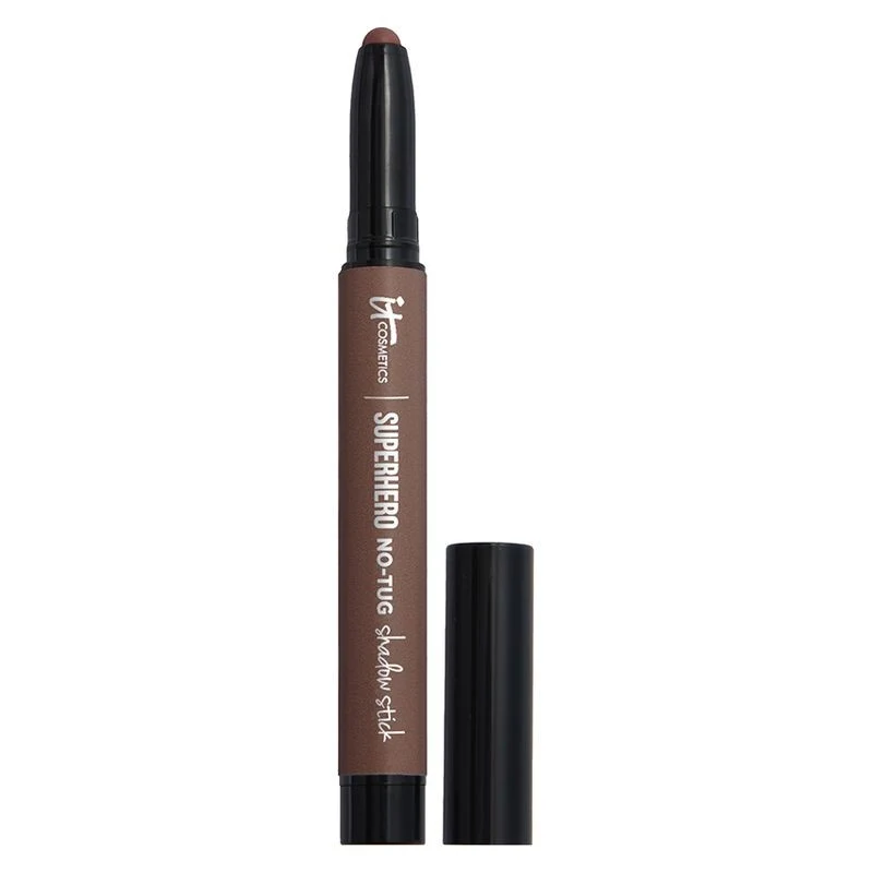 It Cosmetics Superhero No-Tug Waterproof Ombretto Stick Fearless Umber — Ombretto