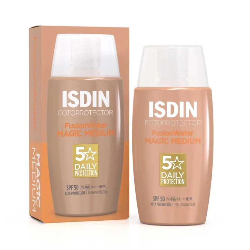 Isdin Fotoprotector Fusionwater Magic Medium SPF 50 50 ml — Solare
