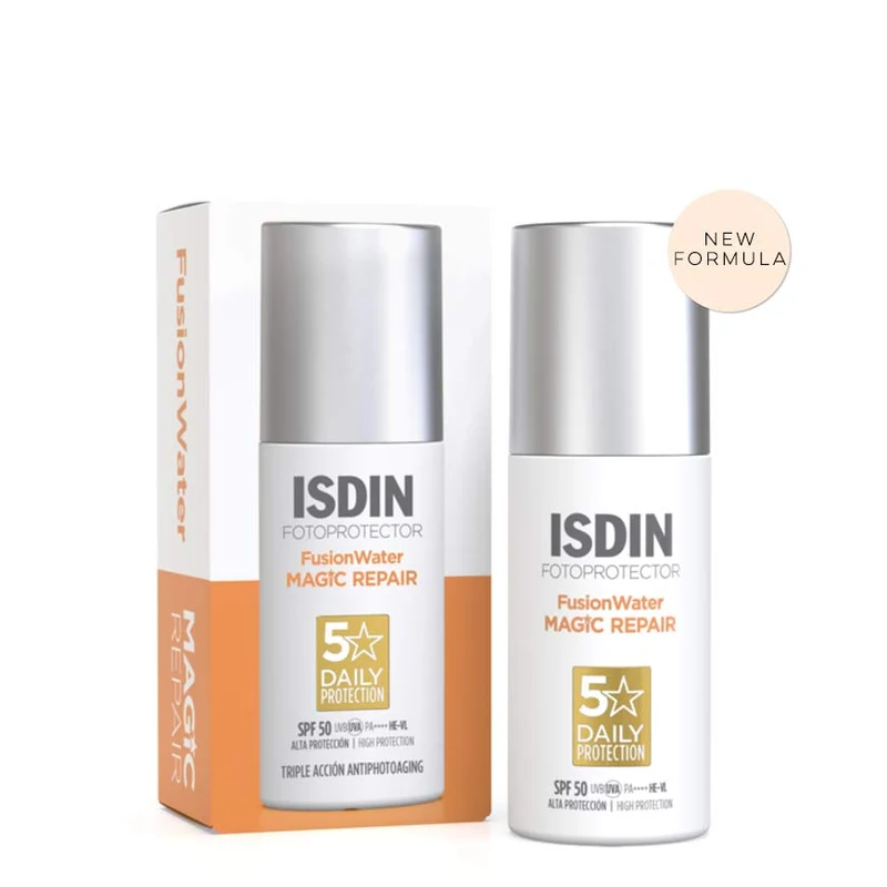 Isdin Fotoprotector Fusionwater Magic Repair SPF 50 50 ml — Solare