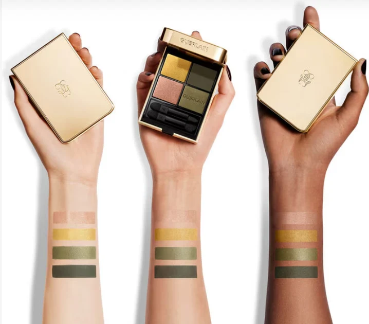 Guerlain Ombres G Palette 4 Colori 870 Emerald Feather — Palette Ombretti