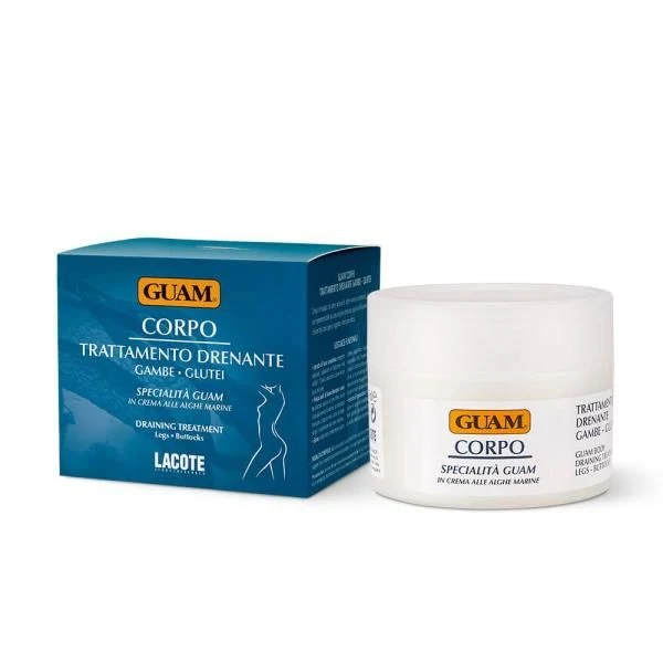 Guam Corpo Trattamento Drenante Gambe-Glutei 200 ml — Crema Corpo