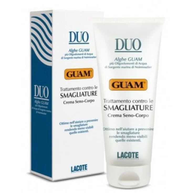 Guam Duo Trattamento Contro Le Smagliature Crema Seno-Corpo 200 ml — Crema Corpo
