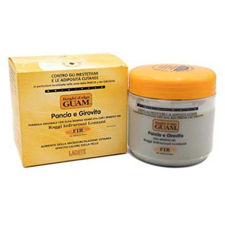 Guam Fanghi d'Alga Pancia e Girovita Fir 500 g — Crema Corpo