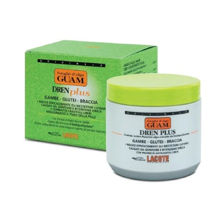 Guam Fanghi d'Alga Dren Plus Gambe Glutei Braccia 500 g — Crema Corpo