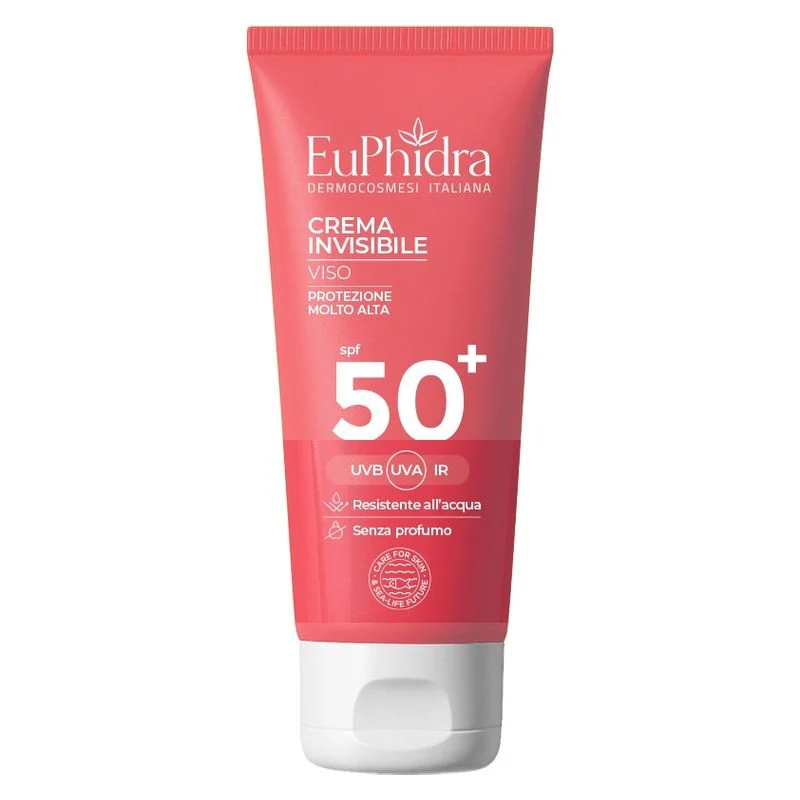 Euphidra Crema Solare Anti-Età Invisible SPF 50+ 50 ml — Solare