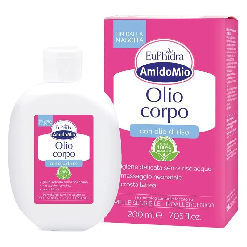 Euphidra Amidomio Olio Corpo 200 ml — Olio Corpo