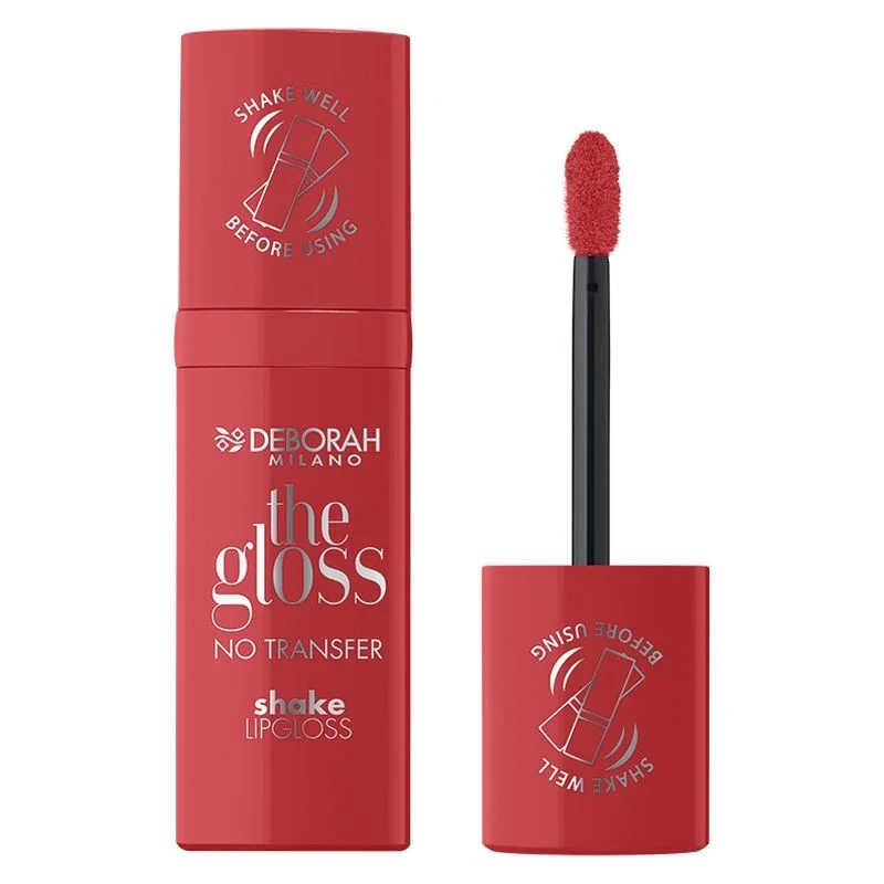 Deborah The Gloss No Transfer Shake Lipgloss 05 Corallo 4 ml — Gloss labbra