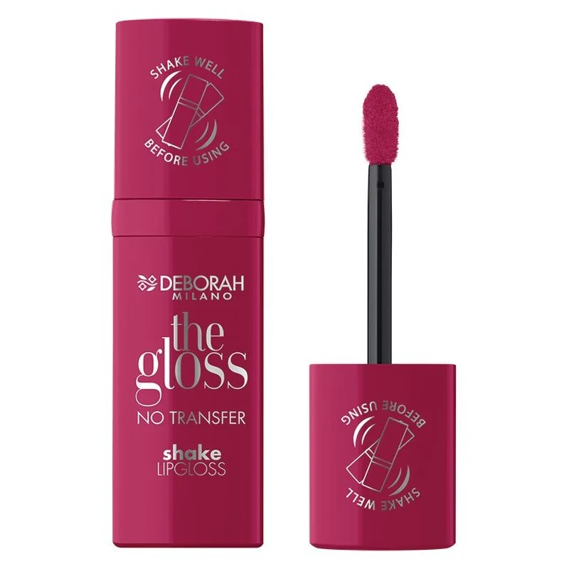 Deborah The Gloss No Transfer Shake Lipgloss 06 Juicy Red 4 ml — Gloss labbra