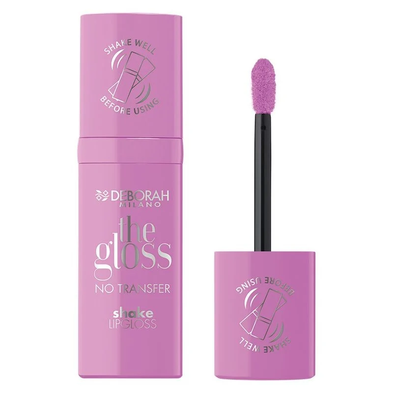 Deborah The Gloss No Transfer Shake Lipgloss 03 Rosa Chiaro 4 ml — Gloss labbra