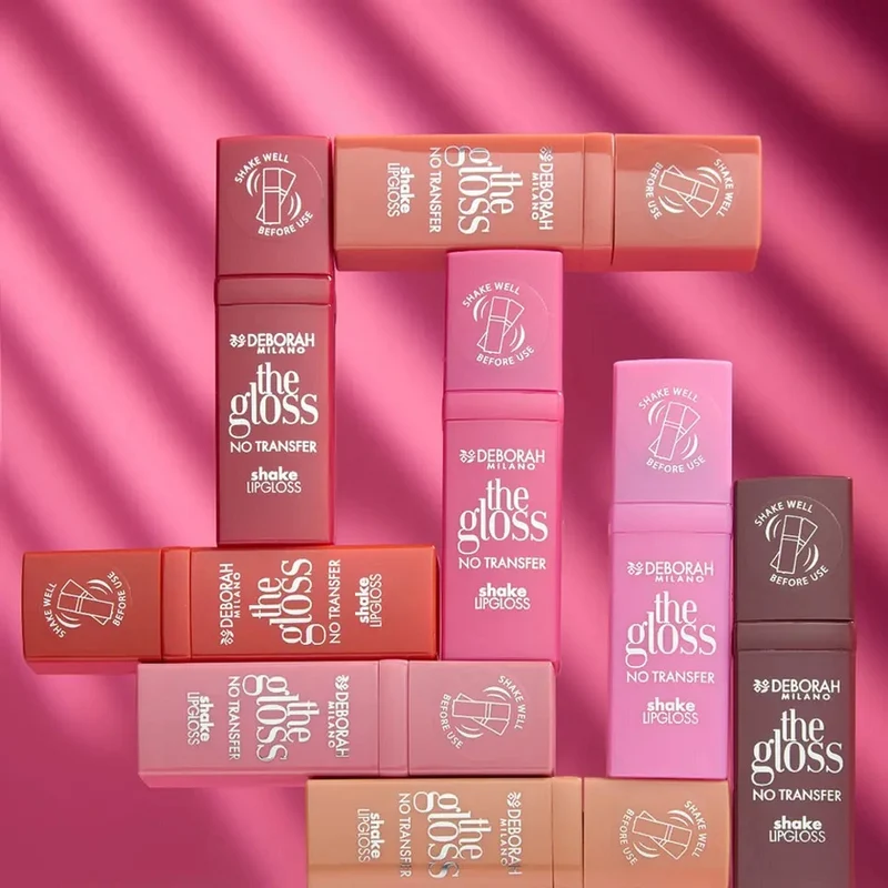 Deborah The Gloss No Transfer Shake Lipgloss 02 Petal 4 ml — Gloss labbra