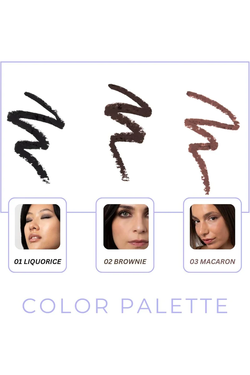 Blondesister 3 In 1 Eyes On Me 02 Brownie 1,5g — Matita Occhi