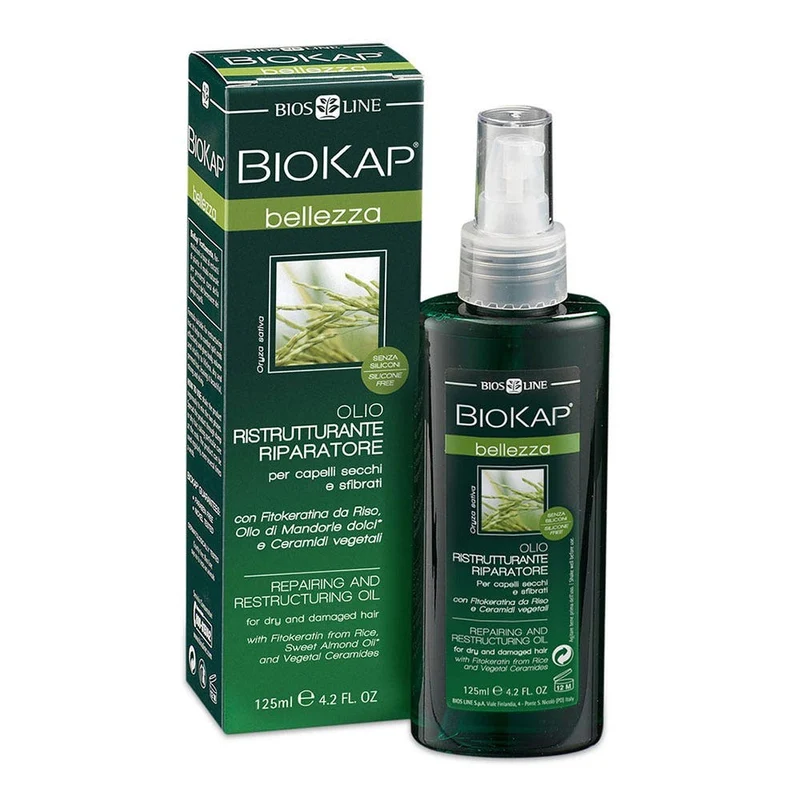 Biokap Bellezza Olio Ristrutturante Riparatore 125 ml — Olio capelli