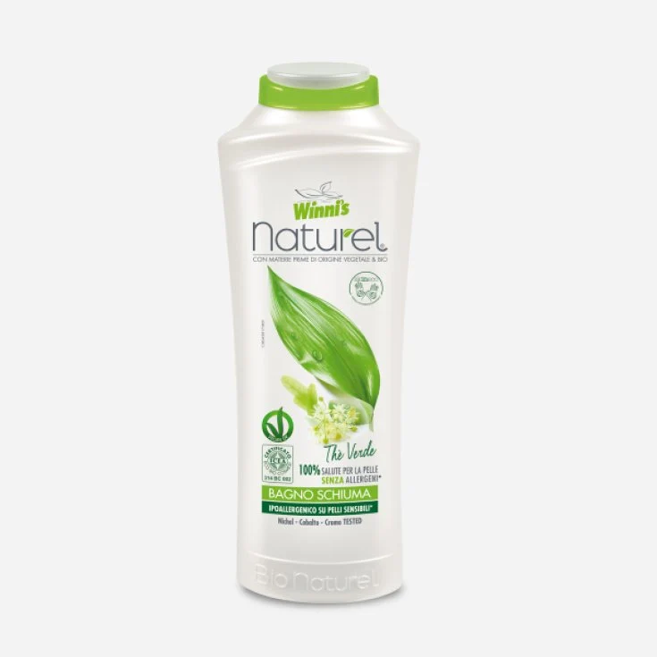 Winni's Naturel Bagnoschiuma Tè Verde 500 ml — Bagnoschiuma
