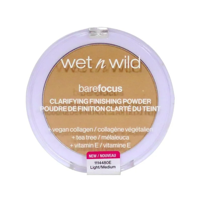 Wet N Wild Barefocus Cipria Chiarificante 480E Light Medium — Cipria